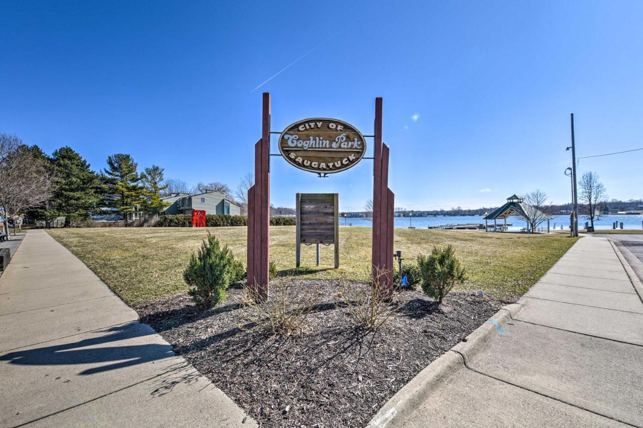 Downtown Saugatuck Condo, Near Oval Beach! Exteriör bild